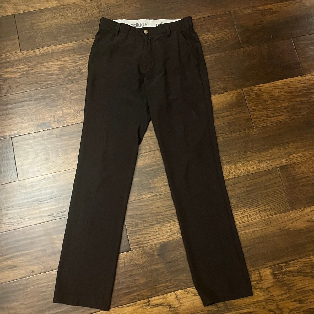 Men’s Adidas Black Straight Legs Golf Pants 30x34